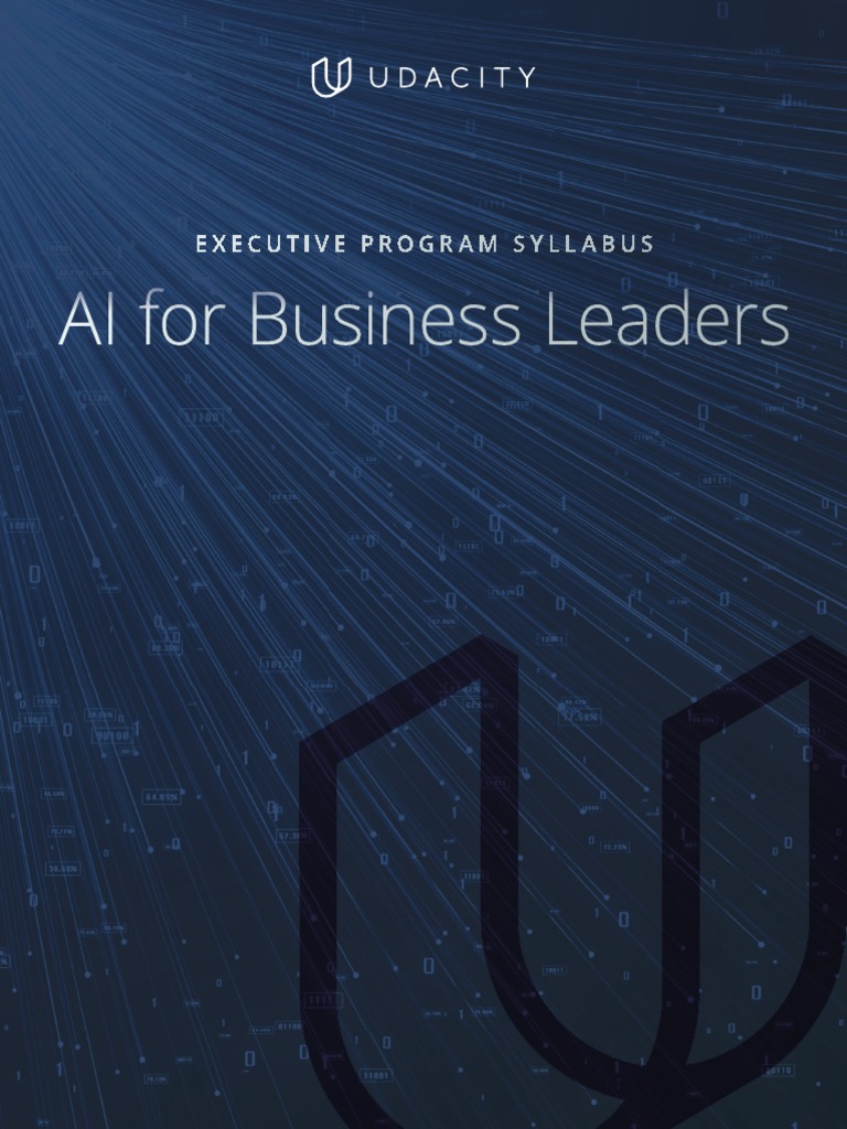 AI For Business Leaders Executive Program Syllabus PDF | PDF ...