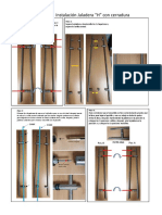 Manual de Instalación de Jaladera H Con Cerradura PDF