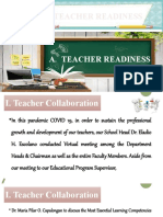 Teacher Readiness