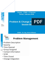 PPT5-S5 - Problem & Change Management