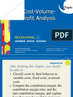 Topik 7 - Cost-Volume-Profit Analysis