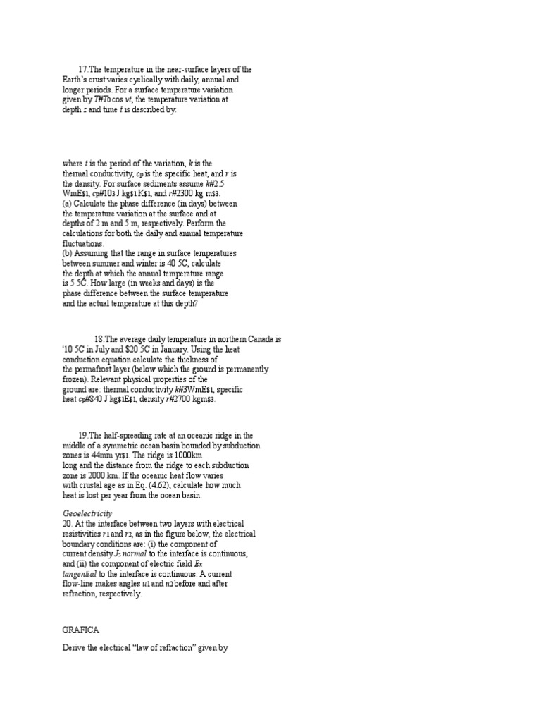 Ejercicios Pag 279.280 PDF Electrical Resistivity And Conductivity