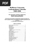 McMaster University Academic Calendar 2025-26 | PDF