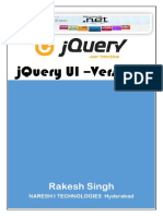 Jquery Ui - Version I: Rakesh Singh