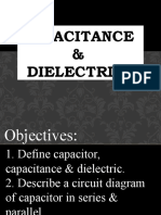 Capacitance & Dielectrics Capacitance & Dielectrics