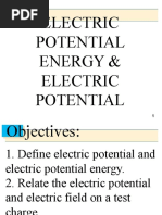 Electric Potential Energy & Electric Potential