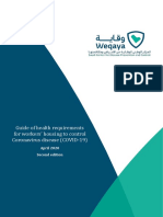 KSA MOH Guide of Health Requirements For Workers' Housing To Control