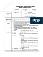 Sop Tatalaksana Pemeriksaan Swab Untuk Pasien Covid-19