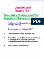 Surge Protection and Surge Arresters (3) : Metal Oxide Varistors (Movs) Important Characteristics
