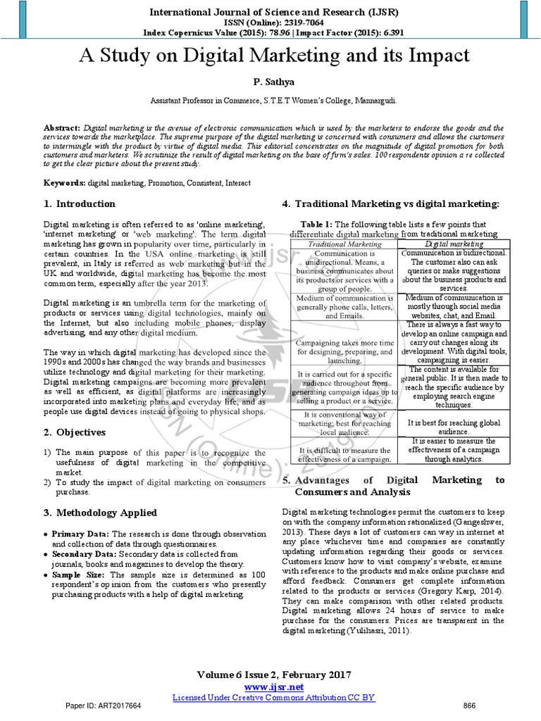 Marketing Online Research