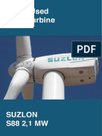 Never Used Suzlon S88 2.1MW Wind Turbines