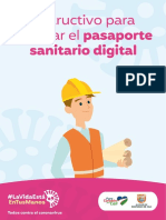 Cartilla Pasaporte Sanitario Digital PDF