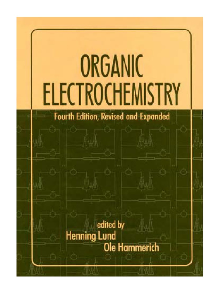 Organic Electrochemistry 4th Ed PDF PDF