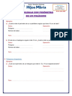 05 Clase 5 Problemas Con Perimetro de Poligonos PDF