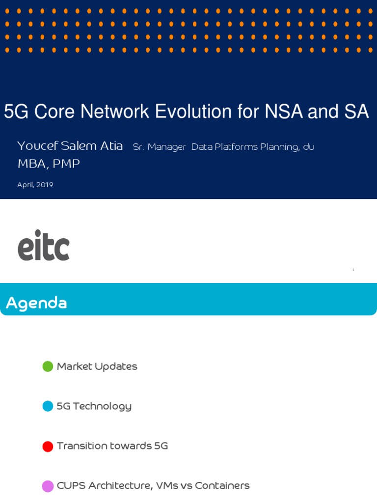 5G Core Network Evolution For NSA and SA PDF | Download Free PDF ...