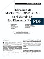 Dialnet UtilizacionDeMatricesDispersasEnElMetodoDeLosEleme 4902542 PDF