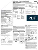 Combination Wall Oven Installation Guide