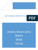 Actividad Projecto de Vida (Andres Stiven Lenis)