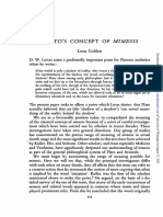 Golden, L. (1975) - PLATO'S CONCEPT OF MIMESIS PDF