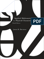 Applied Mathematics For Physical Chemistry (Barrante) PDF