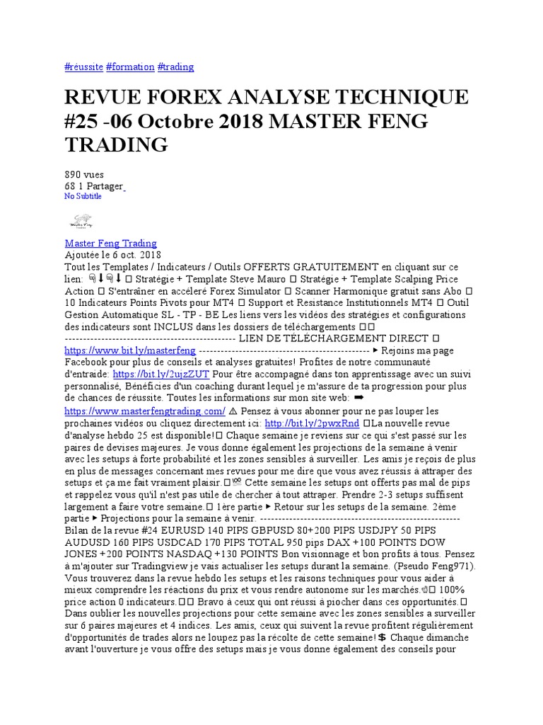 Master Feng - Formation Complète - Neuf - En Français