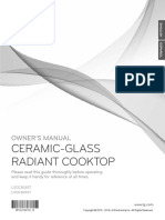 Ceramic-Glass Radiant Cooktop: Owner'S Manual
