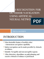Path Recognition for Outdoor Navigation Using Artifical Neural