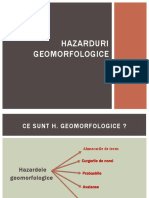 Hazarde Geomorfologice