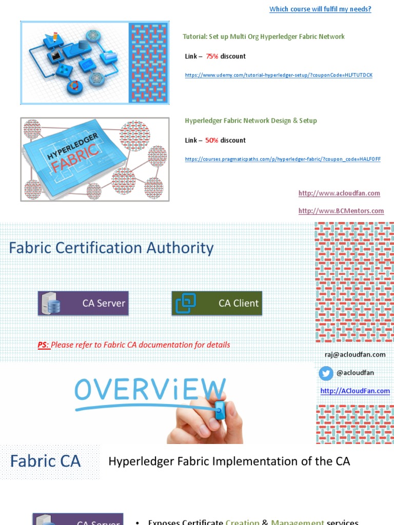 Hyperledger Fabric Setup Guide | PDF | Utility Software | Cyberspace