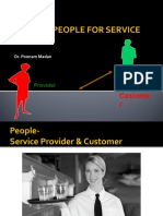 Managing People For Service Advantage: Custome R