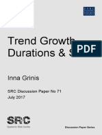 Trend Growth Durations & Shifts: Inna Grinis