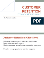  Customer Retention