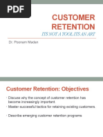  Customer Retention