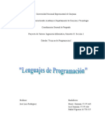 Lenguajes de Programación (Henry Guzman Jose Guzman