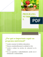 Programa Nutricional