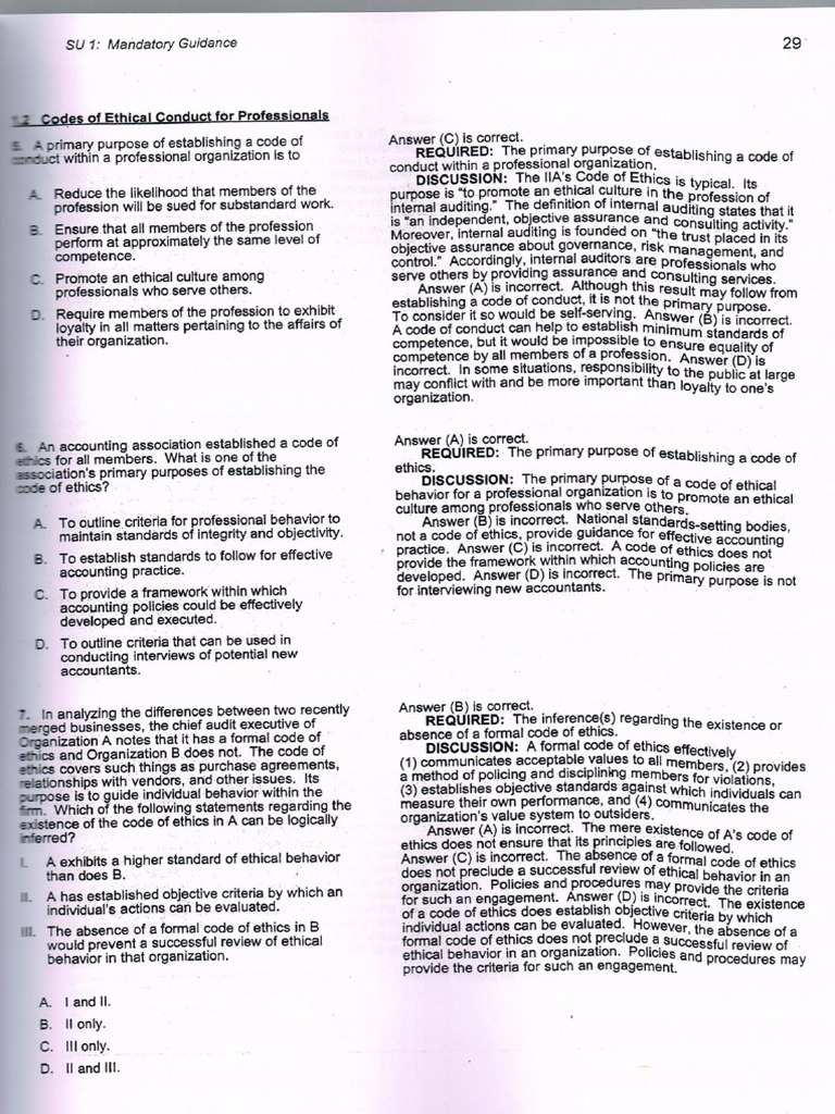 Cia Questions2 PDF | PDF