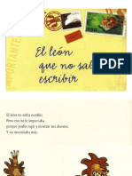 Cuento - El León Que No Sabia Escribir PDF