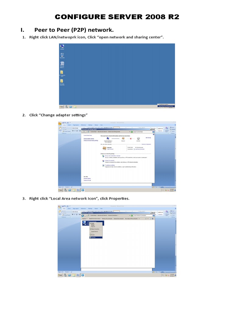 Configuring Windows Server 2008 R2 | PDF | Active Directory | Remote ...