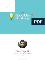 Good Idea & Idea Management