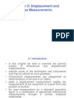 Chapter 5: Displacement and Area Measurements