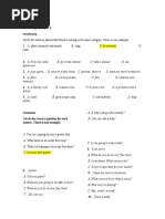 Grade 7 ELA TCAP Practice Test | PDF | Ice