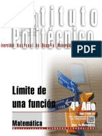1406-15 MATEMATICA Límite de Una Función PDF
