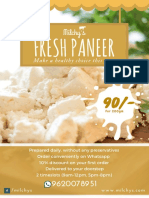 Fresh Paneer: Milchy S