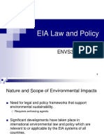 EIA Law and Policy: ENVS304