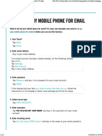Setting Up My Mobile Phone For Email - Samsung Galaxy S6 Edge PDF