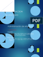 Clase3 - Administracion de Efectivo