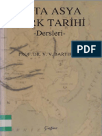 1622-Orta Asya Turk Tarixi Haqqinda Dersler-1927-Vasili Vladimirovich Bartold-Chev-Huseyin Dagh-2004-226s PDF