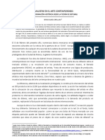 El Malestar en El Arte Contemporaneo Una PDF