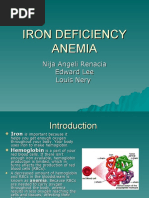Iron Deficiency Anemia Fact Sheet | PDF | Anemia | Health Sciences