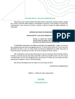 Resolução Anm #3, de 30 de Janeiro de 2019